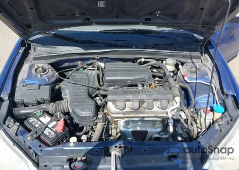 2005 Honda Civic Vp from USA, damaged, VIN 1HGEM22185L059381